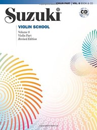 Suzuki Violin School, Vol 8: Violin Part, Book & CD