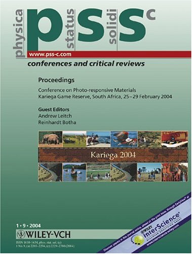 Proceedings of the Conference on Photo-Responsive Materials