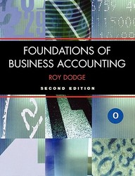 Foundations Of Business Accounting