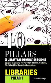 10 Pillars of Library and Information Science: Pillar-1: Libraries (Objective Questions for UGC-NET, SLET, M.Phil./Ph.D. Entrance, KVS, NVS and Other Competitive Examinations)