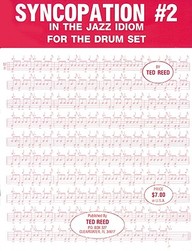 Syncopation No. 2 -- In The Jazz Idiom For The Drumset (Ted Reed Publications)