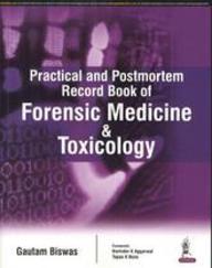 Practical & Postmortem Record Book Of Forensic Medicine & Toxicology