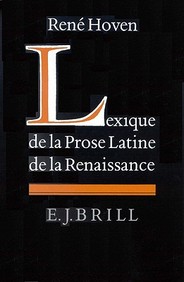 Lexique De LA Prose Latine De LA Renaissance (Latin Edition)