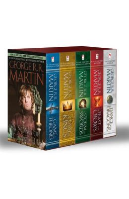 George R. R. Martin's a Game of Thrones 5-Book Boxed Set (Song of Ice and Fire Series): A Game of Thrones, a Clash of Kings, a Storm of Swords, a Feas