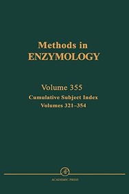 Cumulative Subject Index, Volumes 321-354, Volume 355 (Methods in Enzymology)