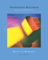 Operations Research: Applications And Algorithms (with CD-ROM And Infotrac) [With CDROM And Infotrac]