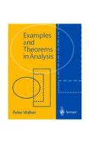 Examples And Theorems In Analysis