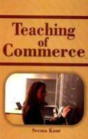 Teachning Of Commerce