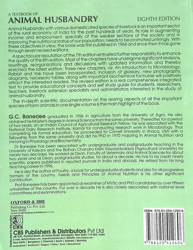 Buy Textbook Of Animal Husbandry book : Gc Banerjee , 8120412605,  9788120412606  India
