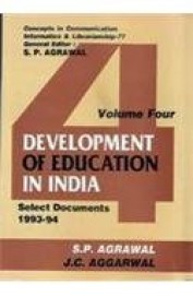 Development Of Education In India Vol 5