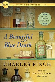 A Beautiful Blue Death (Charles Lenox Mysteries)