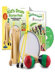 Alfred's Kid's Drumset Course Complete Starter Pack: Everything You Need to Play Today! (Book, CD, & Accessories) (Kid's Drum Course)