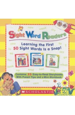 Sight Word Readers Boxed Set: Learning the First 50 Sight Words Is a Snap! [With Mini-Workbook]