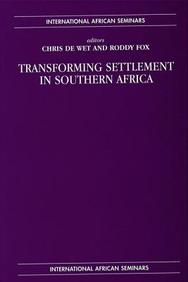 Transforming Settlement In Southern Africa