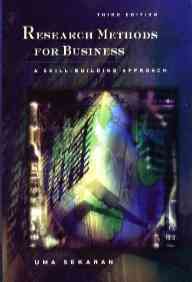 Research Methods For Business 3e