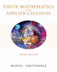 Finite Mathematics and Applied Calculus (with InfoTrac)
