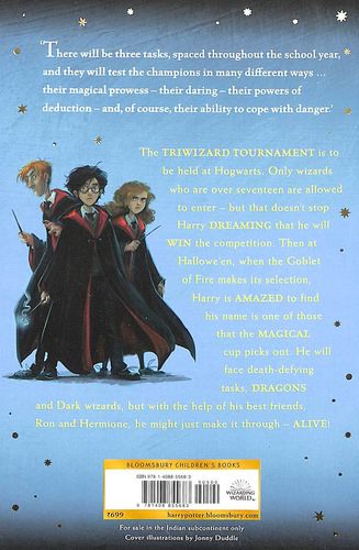 harry potter and the goblet of fire book publisher