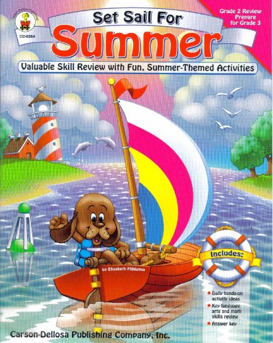 Buy Set Sail For Summer Grade 2 Review Prepare For Grade 3 book : Dan ...