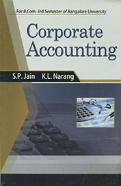 Buy Corporate Accounting 3rd Sem Bcom Bu book : Sp Jain,Kl Narang ...