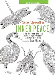 Color Yourself To Inner Peace & Reduce Stress With Your Winged Animal Spirits