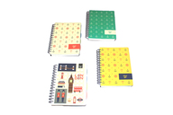 Store67 Plastic Print Wiro- 5 Subject A5 Single Ruled (300 Pages)