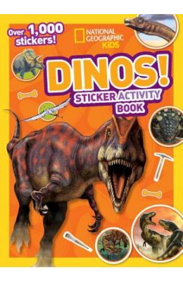 Dinos Sticker Activity Book With Sticker(s)
