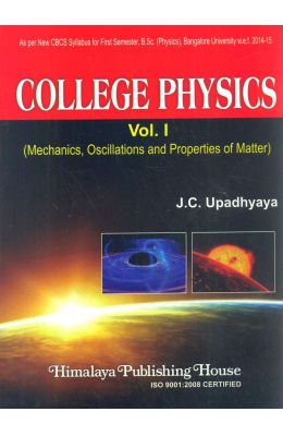 Buy College Physics Vol 1 Bsc 1st Year Bu Book Jc