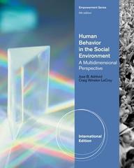 Human Behavior in the Social Environment: A Multidimensional Perspective