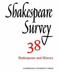 Shakespeare Survey (Volume 38)