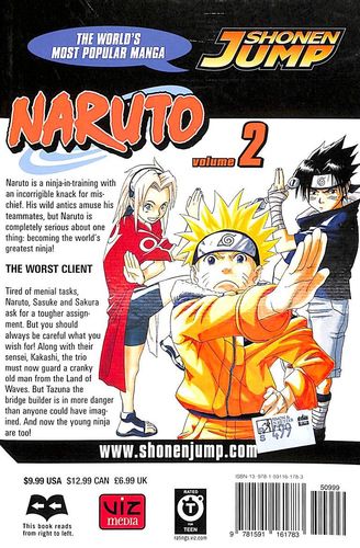 Buy Naruto Vol 2: Shonen Jump book : Masashi Kishimoto