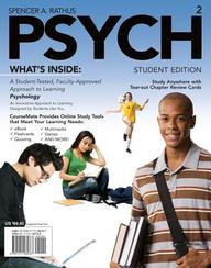 Psych (With Review Cards And Psychology Coursemate With Ebook Printed Access Card) /  Edition 2