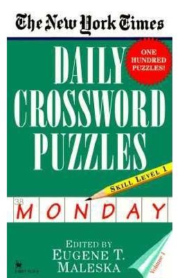 Daily Crossword Puzzles - Monday