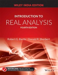 Sharbert Book Buy Introduction To Real Analysis book : Robert G Bartle,Donald R ...