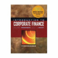 Introduction to Corporate Finance (Ise)