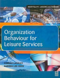 Organization Behaviour For Leisure Services