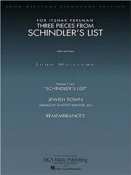 Three Pieces From Schindler's List (Violin/Piano)