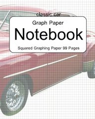 buy classic car graph paper 1 inch squares notebook graphing graph paper composition book