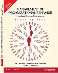 Management Of Organizational Behavior