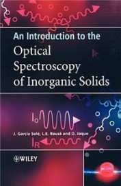 Introduction To The Optical Spectroscopy Of Inorganic Solids