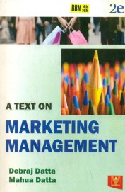 Buy Text On Marketing Management For Bbm 4th Sem Book - 