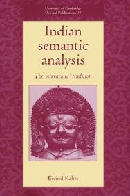 Indian Semantic Analysis The Nirvacana Tradition