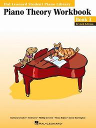 Piano Theory Workbook 3      Hlspl Revised Edition (Hal Leonard Student Piano Library)