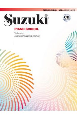 Suzuki Piano School, Vol 4: Book & CD