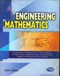 Engineering Mathematics 1ii For Uptu