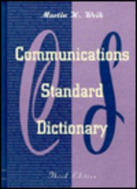 Communications Standard Dictionary