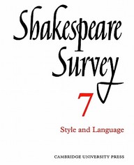 Shakespeare Survey (Volume 7)