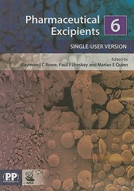 Pharmaceutical Excipients 6 Cd-Rom (Single User)