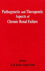 Pathogenic And Therapeutic Aspects Of Chronic Renal Failure