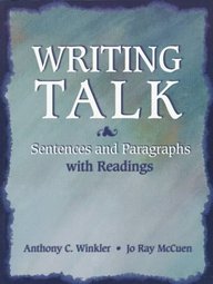 Writing Talk- Sentences And Paragraphs With Readings