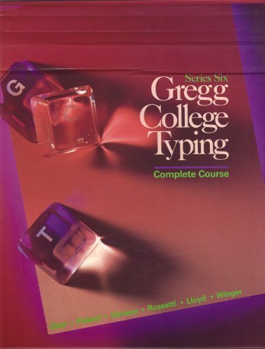 Gregg College Typing - Series Six - Complete Course